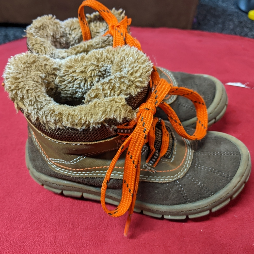 Toddler Osh Kosh B'gosh Brown Boots Size 9